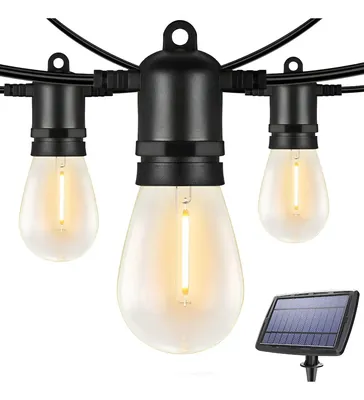 Guirnalda De Luces Solar 10 Ampolletas - 10mts + Control | ST-8022 - OFERTA🥇