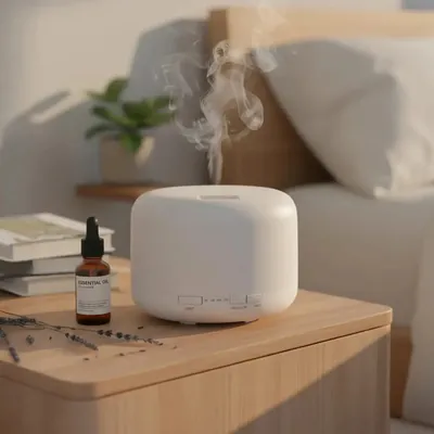 Humidificador de 500 Ml. con Control Remoto y Luz Led