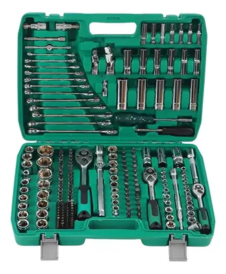 Juego De Herramientas Mecanica Dados 61 Pcs Caja Verde | IST4542