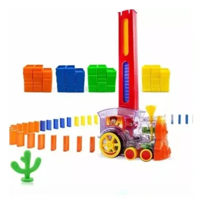 Juego De Tren De Dominó Para Niños | C8005