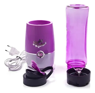 Juguera Licuadora Portátil de 2 Vasos