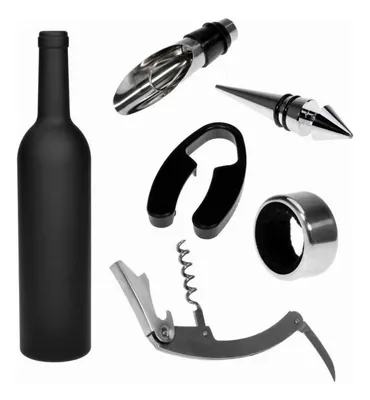 Kit 5 Pcs Descorchador De Vino | ZF2316