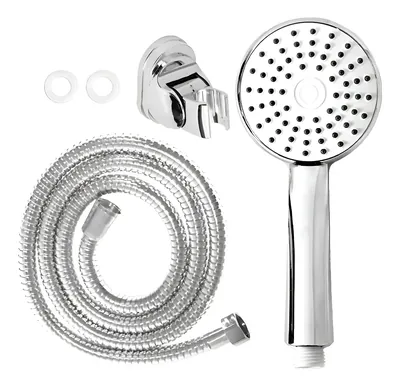 Kit Manguera Flexible y Ducha Challa con Soporte