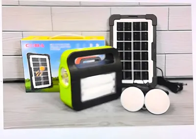 Kit Solar De Emergencia Camping + 2 Ampolletas | C100127