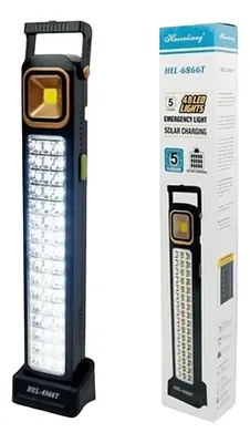 Lámpara 48 Led Solar Luz Emergencia Recargable | C6866T