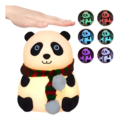 Lámpara de Noche de Silicona con Forma de Panda Touch