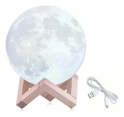 Lampara De Noche Led En Forma De Luna | ST-8011 - OFERTA🥇