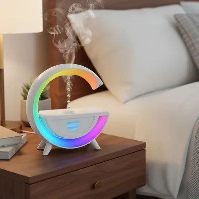 Lámpara Humidificador Antigravedad Con Forma De G | CT00K8