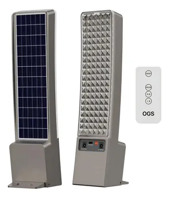 Lámpara Multifuncional Solar y Recargable Mesa y Pared con Control Remoto
