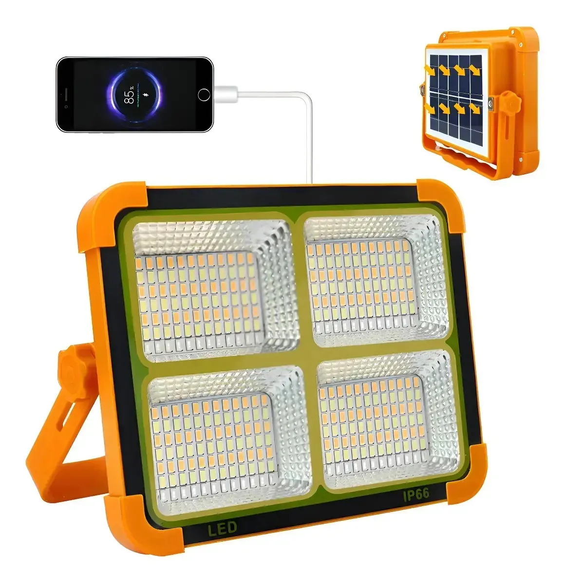 Linterna De Emergencia Solar Recargable | DP218