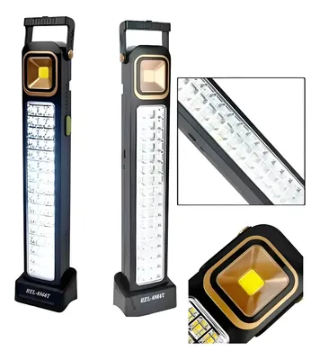 Linterna de Emergencia Solar y Corriente 30W/39 Led Recargable USB
