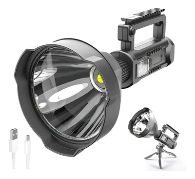 Linterna LED Recargable + Trípode P70