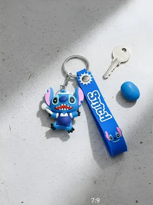 Llavero De Silicona De Disney Lilo Stitch | BQ232