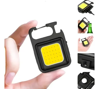 Llavero Portátil Multifuncional Con Mini Linterna Potente