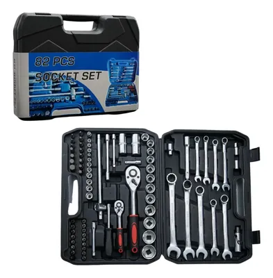 Maletín de Herramientas Mecánicas de 82 Piezas
