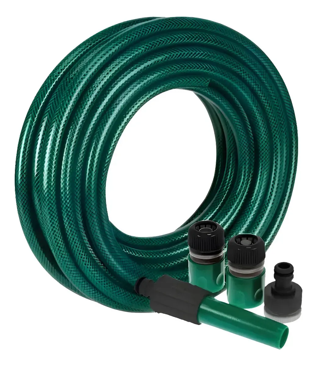 Manguera de Jardín de 1/2″ Reforzada de PVC de 20 Metros