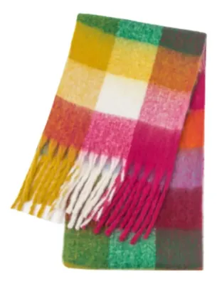 Maxi Bufanda Invierno Colores Lisos | C251