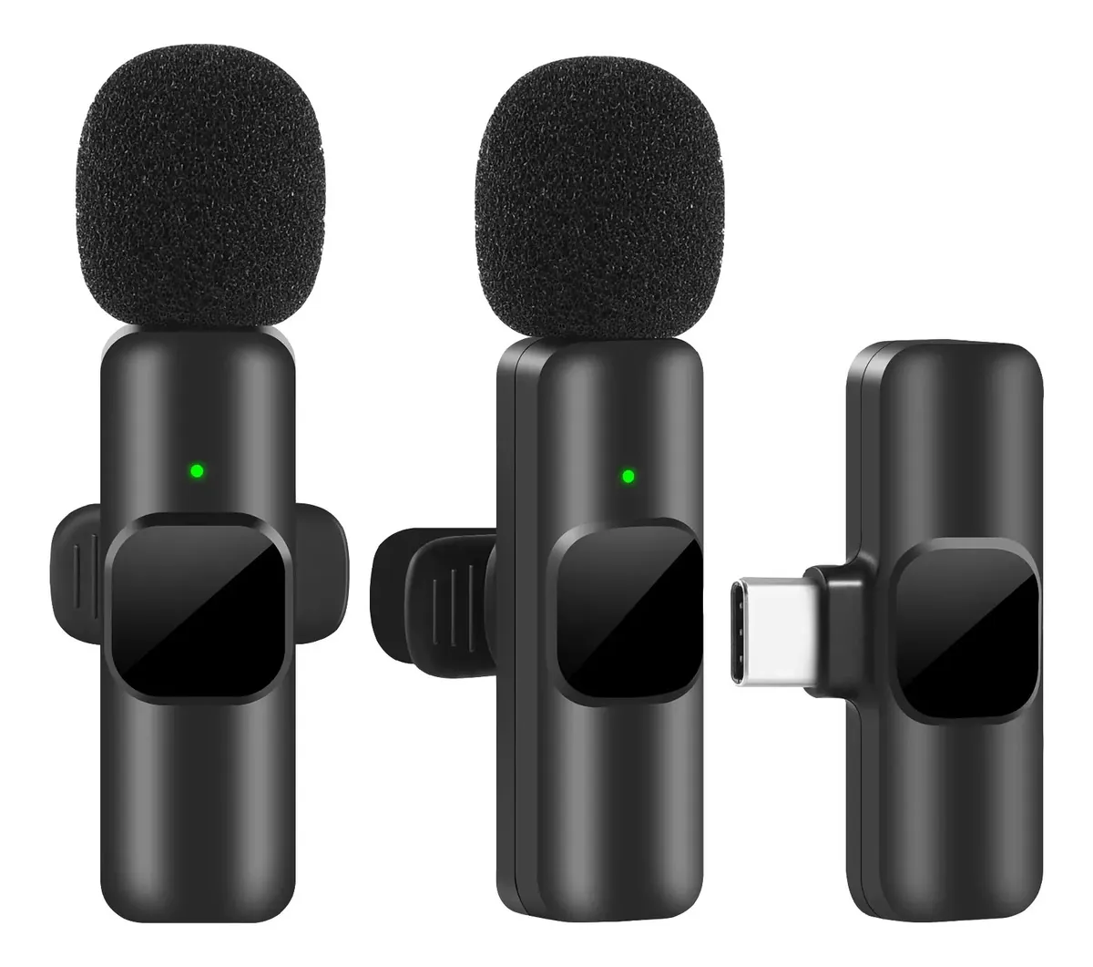 Micrófono Inalámbrico Para Teléfono K9 (2 Microfonos) | C240101