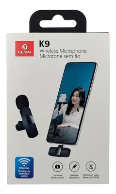 Micrófono Inalámbrico Para Teléfono TIPO C K9 | ZF1383