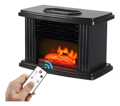 Mini Calefactor Eléctrico con Diseño de Chimenea Portátil