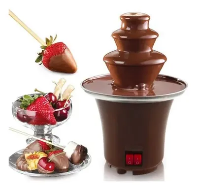 Mini Fuente Cascada De Chocolate 3 Niveles | JS175