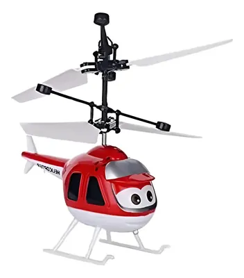 Mini Helicóptero Con Luz Led Recargable | C2869