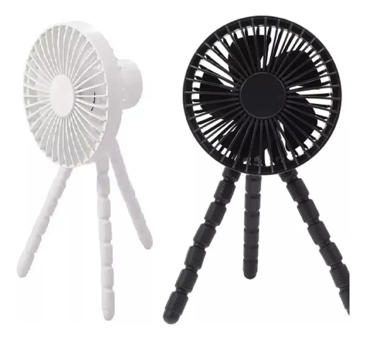 Mini Ventilador Portátil USB Trípode Flexible
