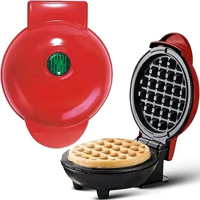 Mini wafflera electrica antiadherente