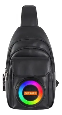 Mochila con Parlante y Luces Led RGB