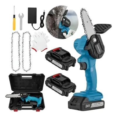 Motosierra Eléctrica Portátil De 8 Pulg + Accesorios | FG759