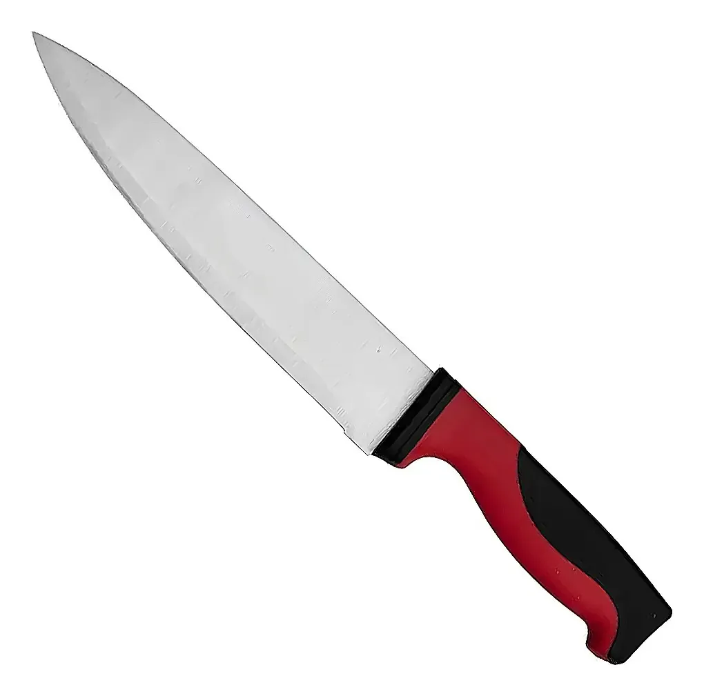 Pack De 12 Cuchillo Master Mango Rojo 7” | C2433
