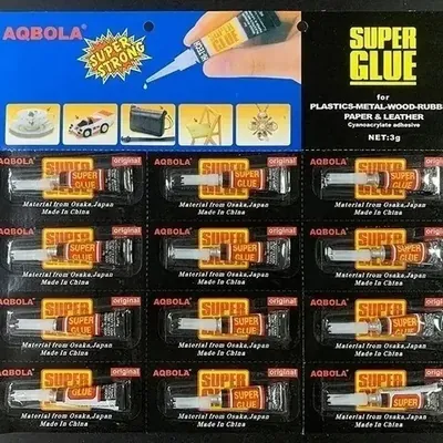Pack de 12 Pegamentos Instantáneo Super Glue