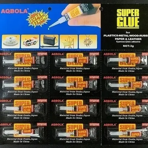 Pack de 12 Pegamentos Instantáneo Super Glue