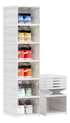 Pack de 6 Cajas Organizadoras De Zapato | F198
