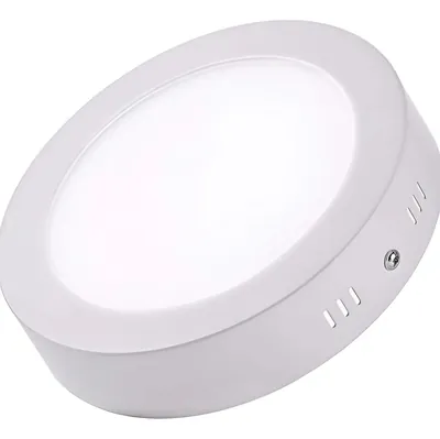 Panel Led Sobrepuesto Redondo 12w | C9216