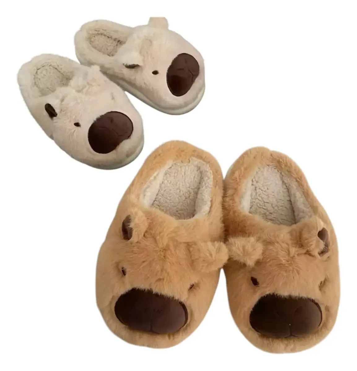 Pantuflas De Peluche Capibara Adultos | WT100117