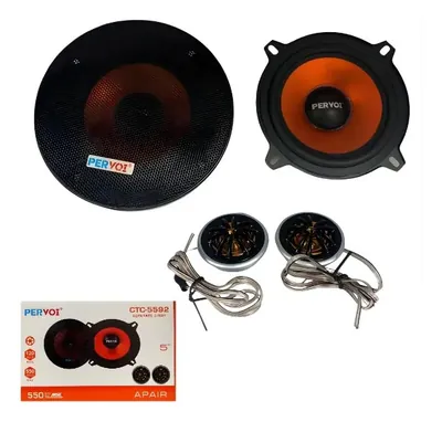 Parlante Auto Pervoi 5″ CTC-5592 550W – Tweeter de Alta Potencia