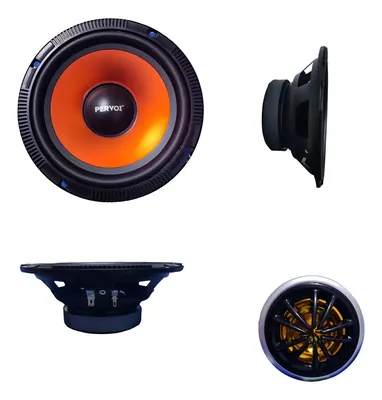 Parlante Auto Pervoi 6,5″ CTC-6592 650W – Tweeter de Alta Potencia