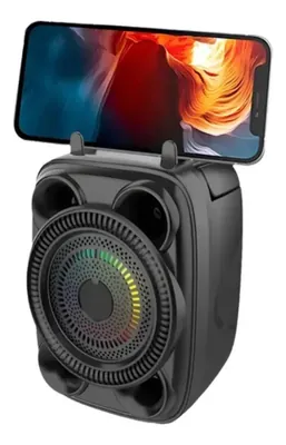 Parlante Bocina Led Bluetooth + Microfono | ZQS4210