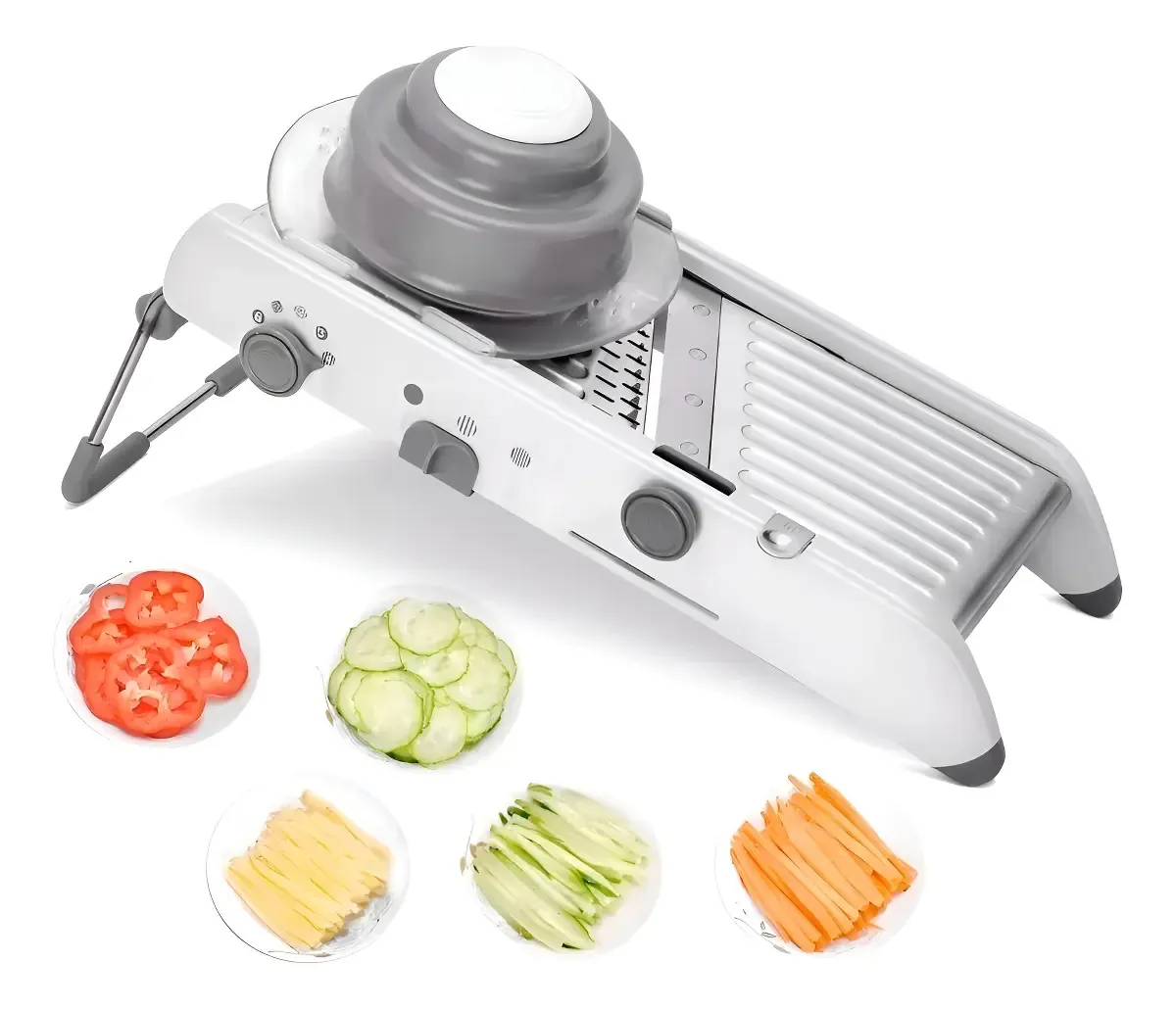 Picador, Cortador y Rallador de Verduras 2 en 1 | DP255