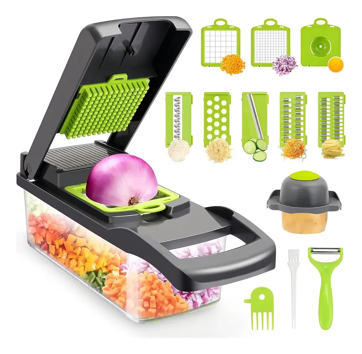 Picador De Verduras 14 piezas | C8049