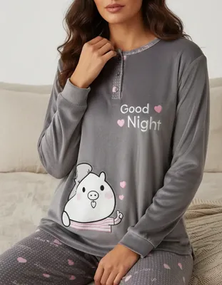 Pijamas Plush Diseños Kawaii | C1120