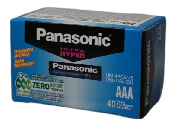 Pilas AAA, Caja de 40 Pilas