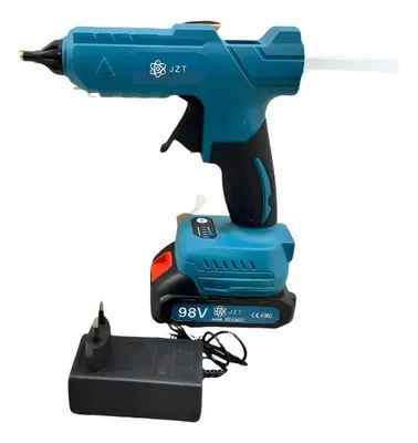 Pistola de Silicona Caliente Inalámbrica JZT de 98V.