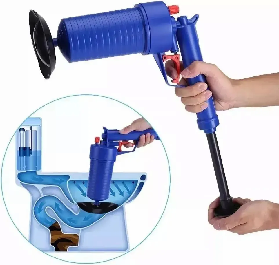 Pistola Destapa Caños De Aire Comprimido | P3399