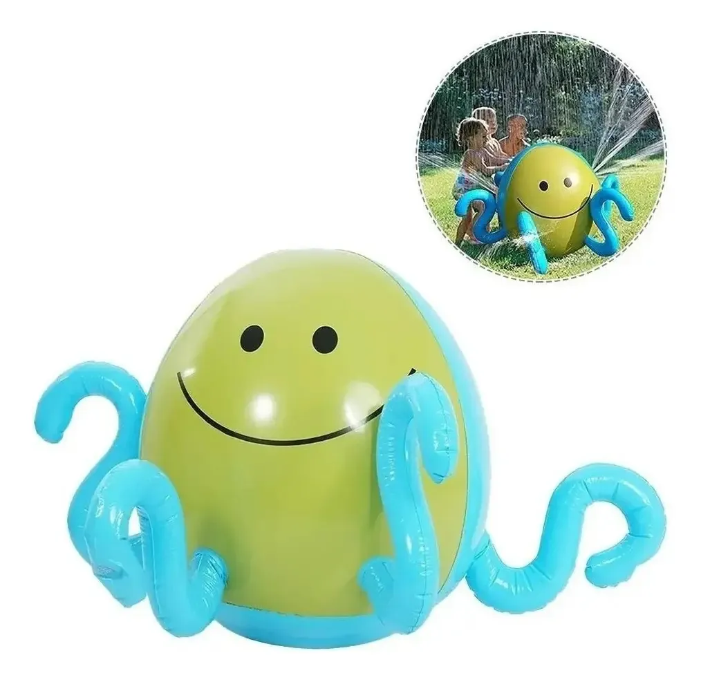 Pulpo Inflable Rociador De Agua | JS1034