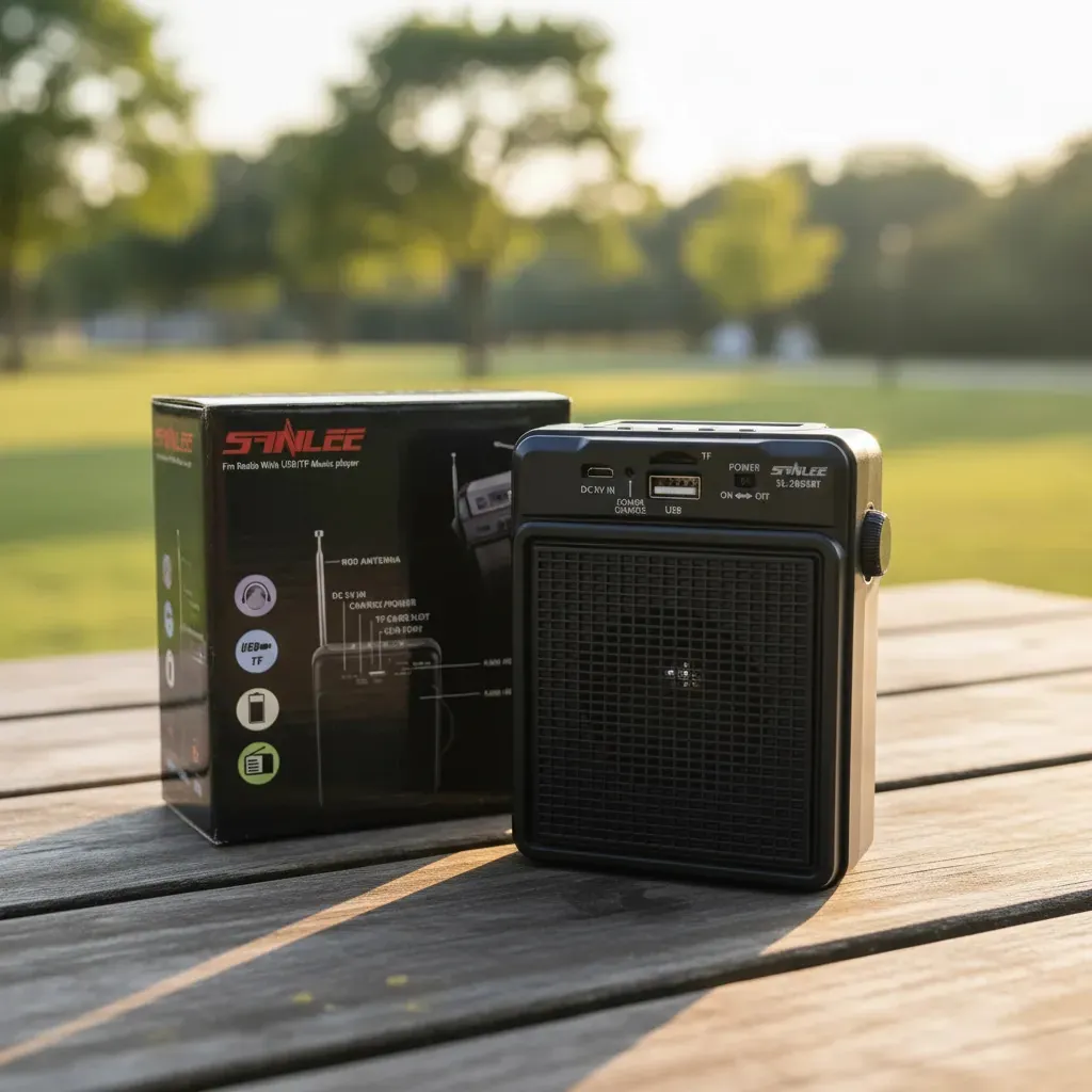 Radio y Parlante Solar Bluetooth Portátil | XF28