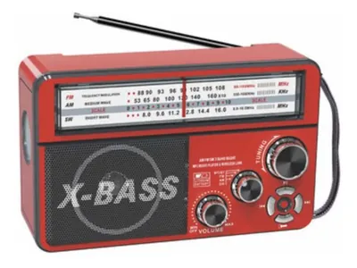 Radio y Parlante Solar - Mochila | XF32