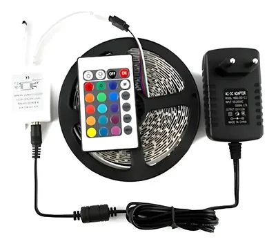 Rollo Led de 5 Metros de 3 Colores RGB
