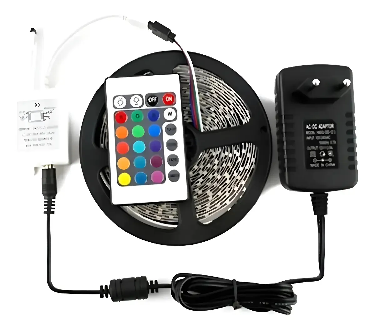 Rollo Led de 5 Metros de 3 Colores RGB